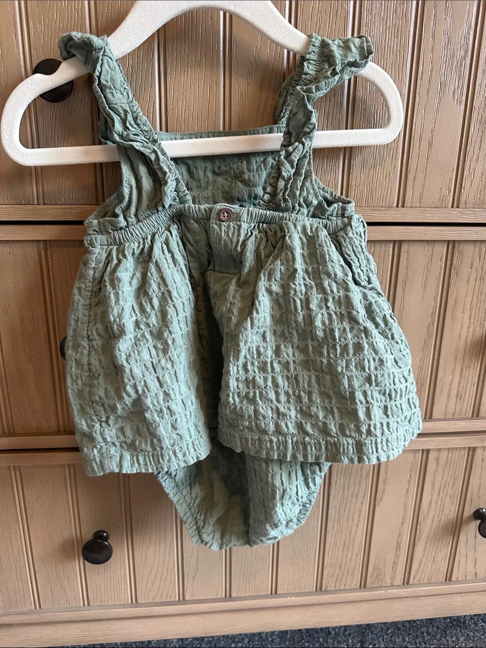 Carters green dress